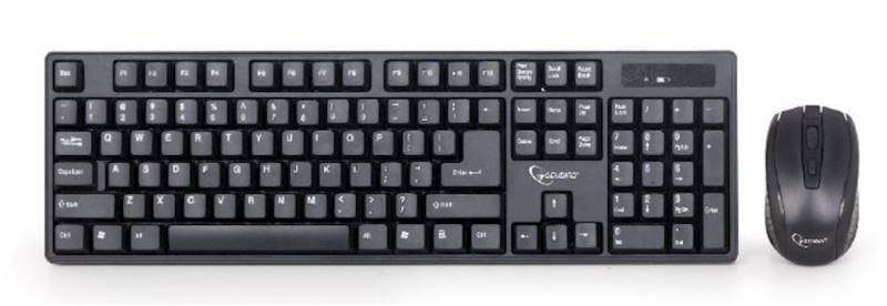 ZESTAW KL + M W-01 GEMBIRD CZARNY