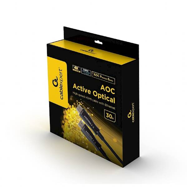 KABEL HDMI - HDMI v2.0 AOC PREMIUM 30M GEMBIRD