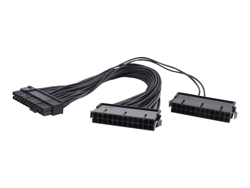 PRZEDŁUŻACZ KABLA ZAS 24-PIN + WTYK 24PIN M/F GEMBIRD