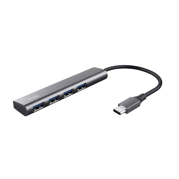 HUB USB-C TRUST HALYX 4-PORT