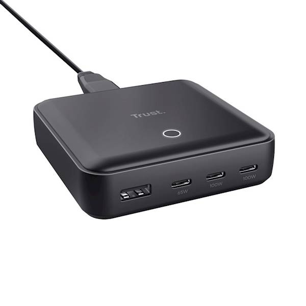 ŁADOWARKA TRUST MAXO 100W 1xUSB 3xUSB-C