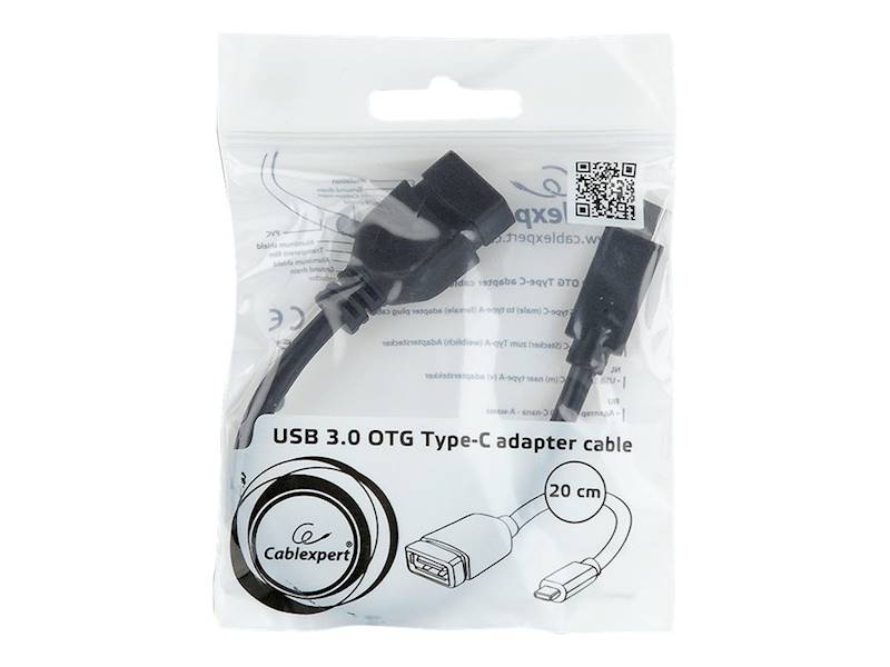ADAPTER OTG USB-C (M) - USB 3.0 (F) GEMBIRD