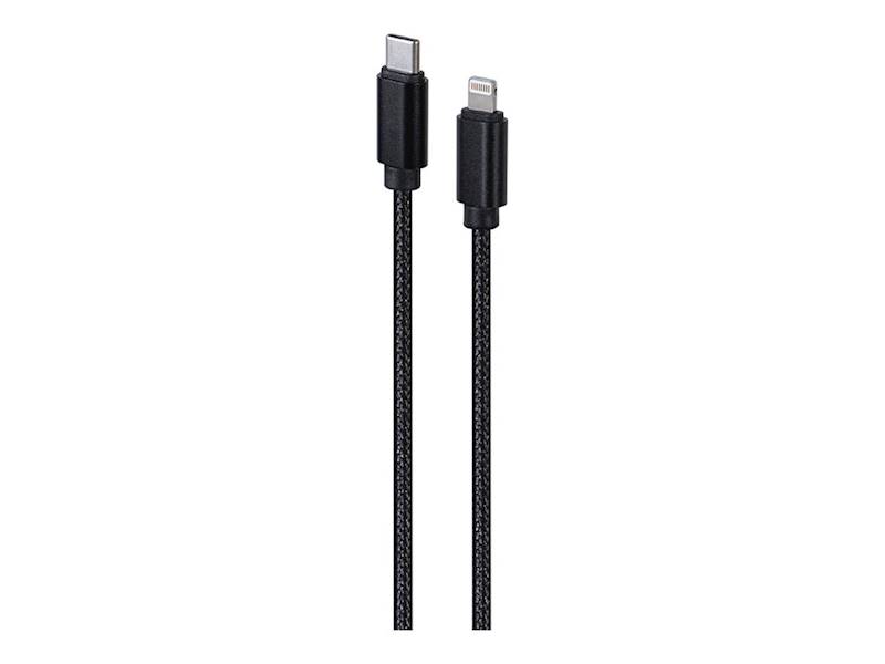 KABEL USB-C - LIGHTNING 1,8M OPLOT CZARNY GEMBIRD