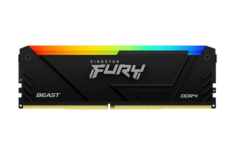 RAM DDR4 KINGSTON FURY BEAST RGB 16GB/3600 CL18