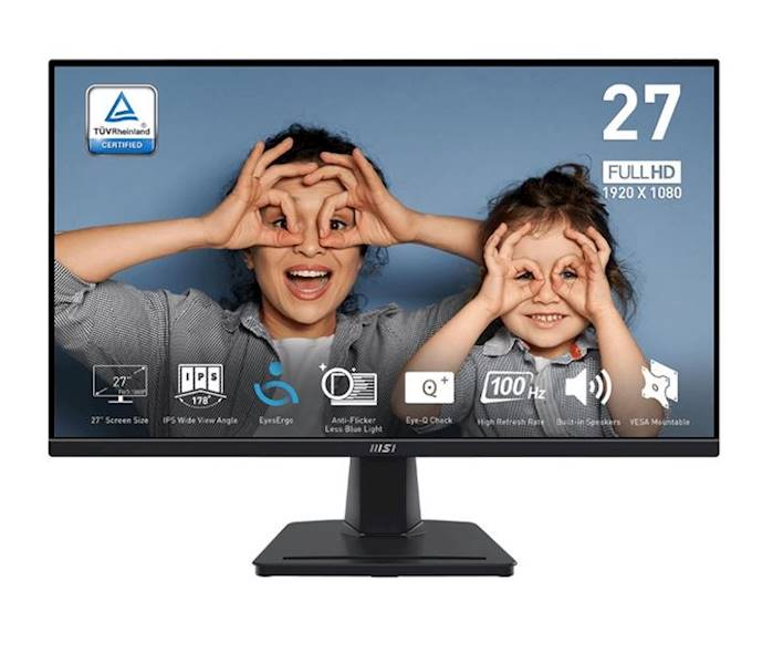 MONITOR MSI PRO MP275 27" LED FHD 100Hz
