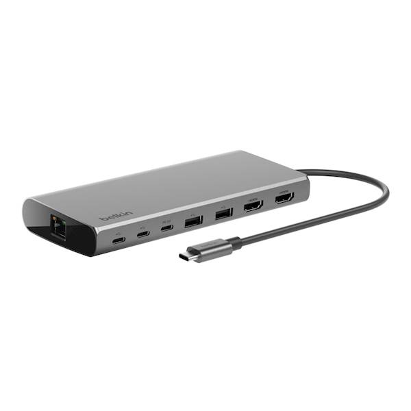ADAPTER USB-C - 2xHDMI | 2xUSB | 3xUSB-C | GbE BELKIN DUAL DISPLAY