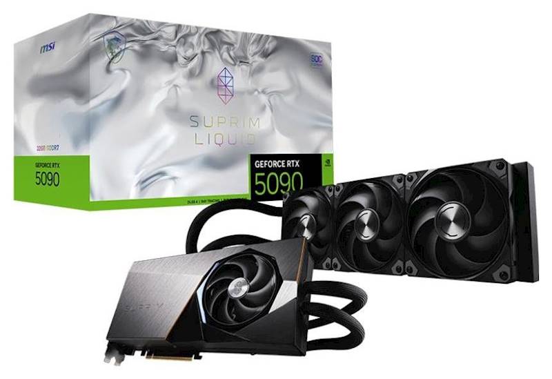 KARTA GRAFICZNA NVIDIA MSI RTX 5090 SUPRIM LIQUID OC 32GB