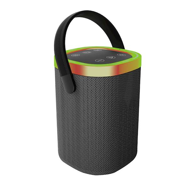 GŁOŚNIK BLUETOOTH LED-06 GEMBIRD CZARNY
