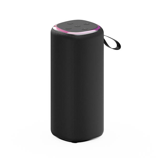 GŁOŚNIK BLUETOOTH LED-08 GEMBIRD CZARNY 10W