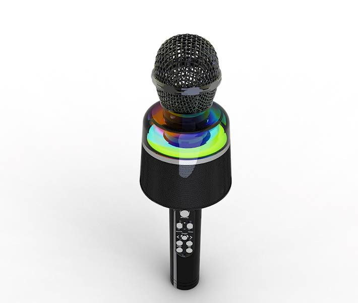 MIKROFON BLUEOOTH KARAOKE GEMBIRD CZARNY