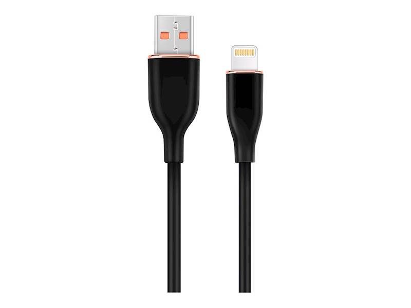 KABEL USB - LIGHTNING 1,5M SILIKON CZARNY GEMBIRD