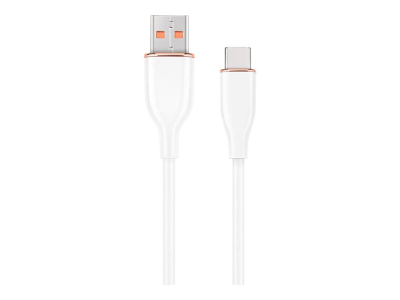 KABEL USB - USB-C 1,5M SILIKON BIAŁY GEMBIRD