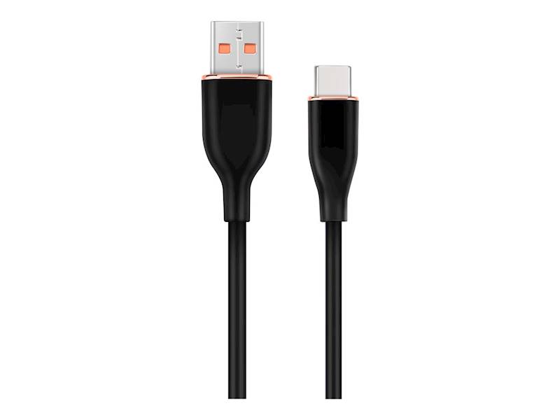 KABEL USB - USB-C 1,5M SILIKON CZARNY GEMBIRD