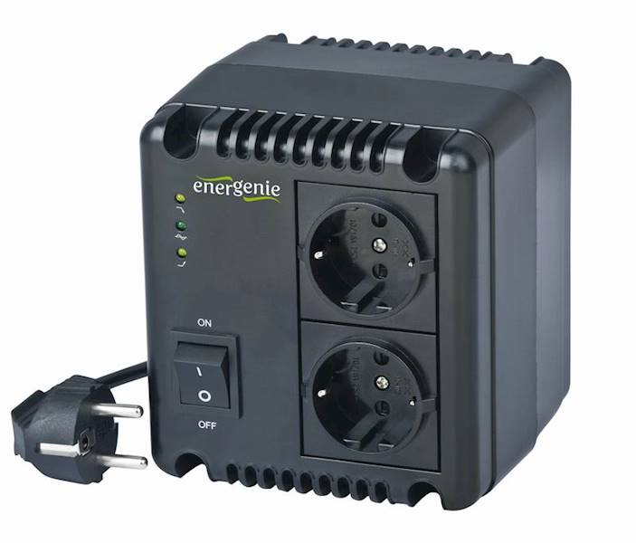 REGULATOR STABILIZATOR NAPIĘCIA AC LED 220V 500VA GEMBIRD