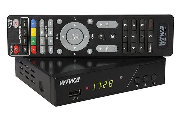 TUNER TV WIWA H.265 PRO DVB-T/DVB-T2