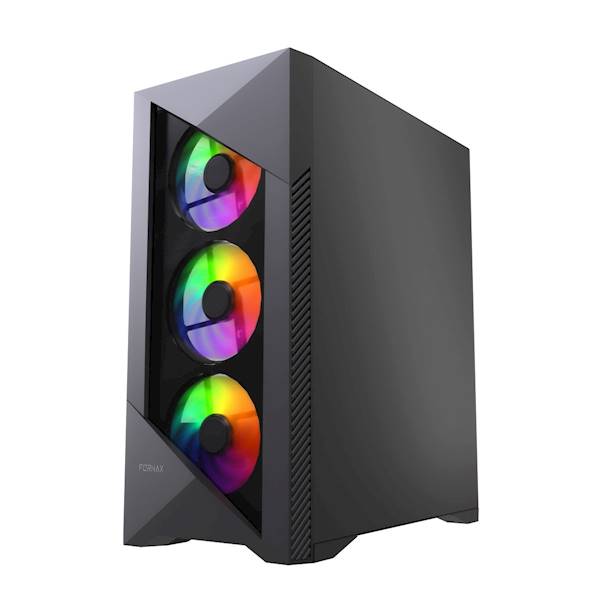 OBUDOWA PC KOMPUTERA GEMBIRD FORNAX 900 ARGB CZARNA