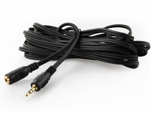 PRZEDŁUŻACZ AUDIO MINIJACK M/F 5M Gold Stereo GEMBIRD