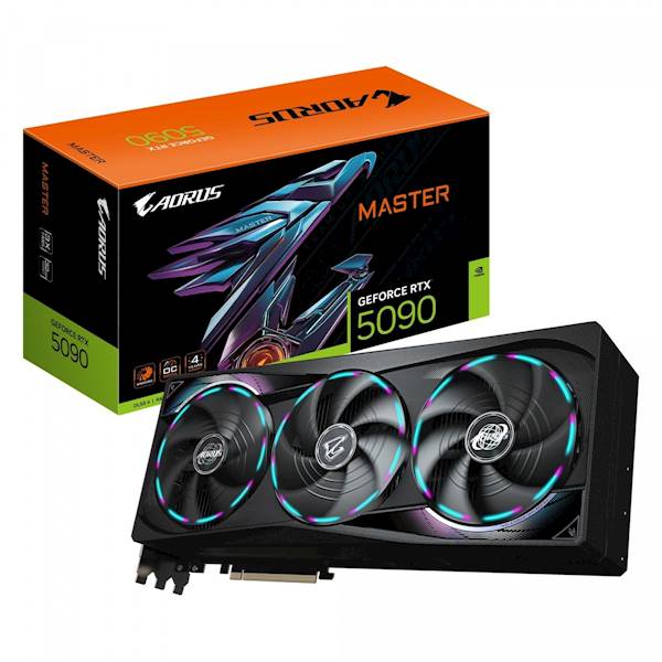 KARTA GRAFICZNA NVIDIA GIGABYTE RTX 5090 AORUS MASTER 32GB