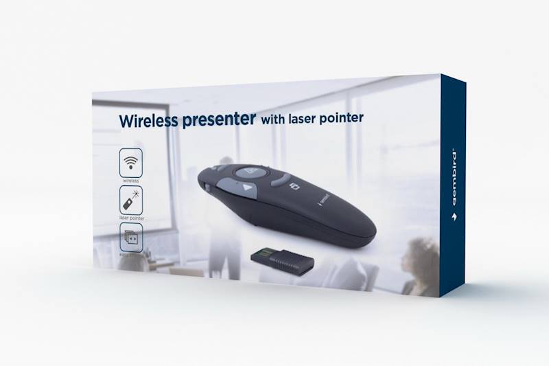 PREZENTER LASEROWY GEMBIRD BEZPRZEWODOWY L-11