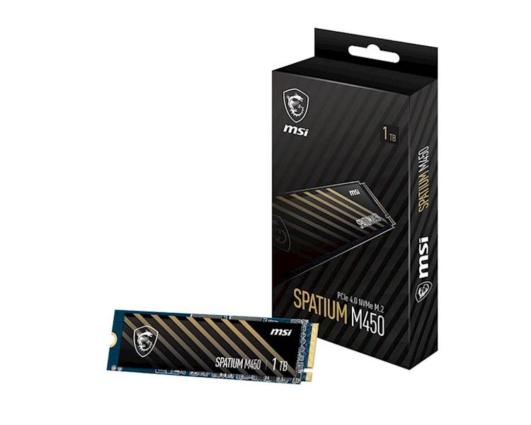 SSD M.2 NVME MSI SPATIUM M450 1TB 2280