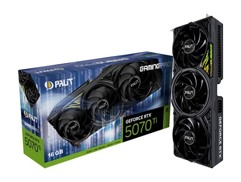 KARTA GRAFICZNIA PALIT RTX 5070 Ti GAMING PRO 16GB GDDR7 256bit