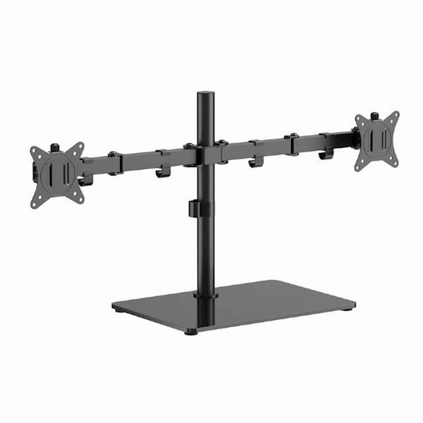 STOJAK UCHWYT NA 2 MONITORY 17" - 32" DO 9KG GEMBIRD