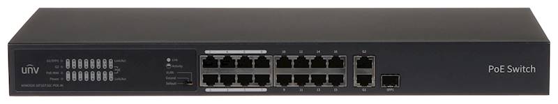 SWITCH POE 18-PORT 16xPOE UNIVIEW