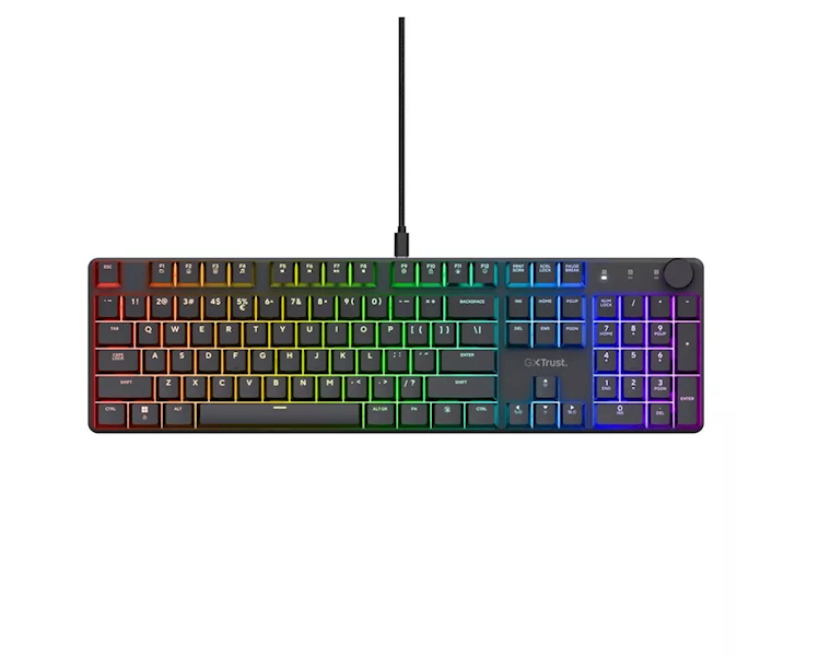 KLAWIATURA TRUST GXT 866 TORIX US GAMING