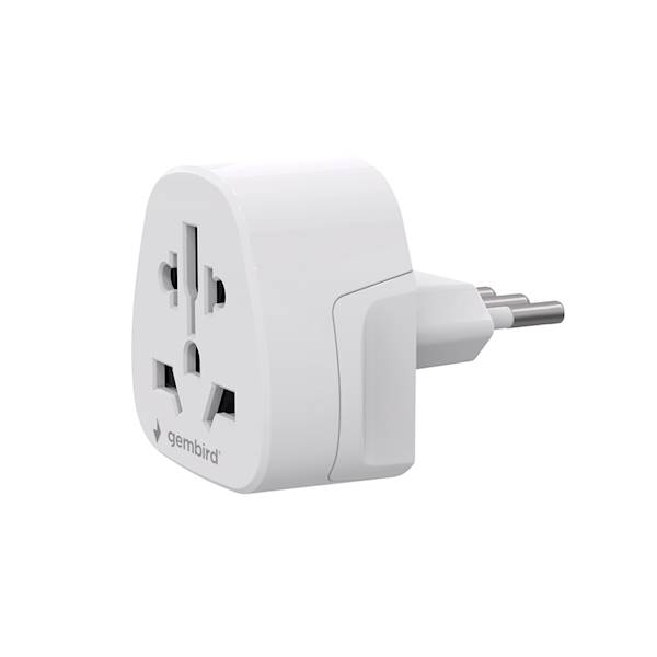 ADAPTER ZASILANIA UNIWERSALNY (F) - IT WŁOSKI (M) GEMBIRD