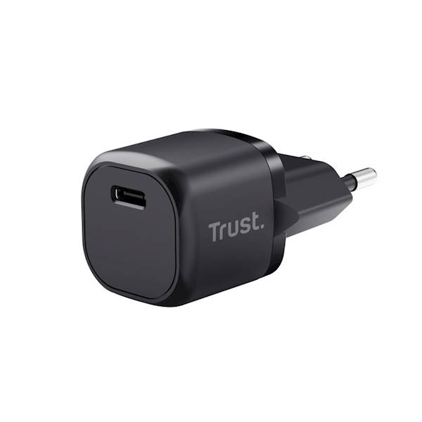 ŁADOWARKA SIECIOWA TRUST MAXO 20W 1xUSB-C CZARNA