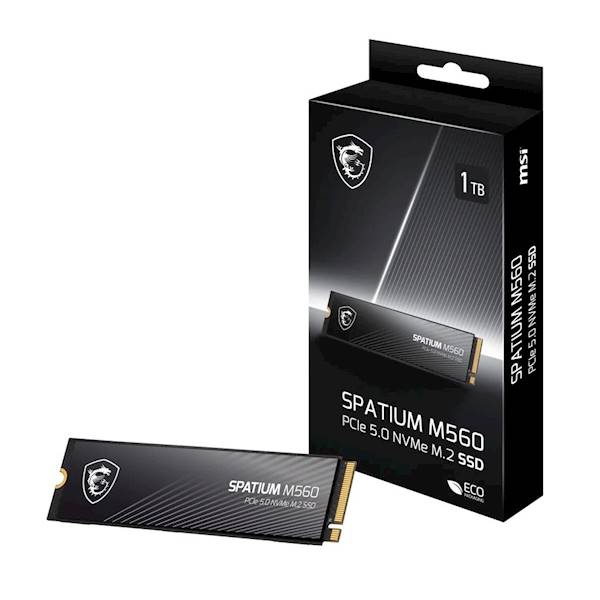 SSD M.2 NVME MSI SPATIUM M560 1TB PCIE 5.0 2280
