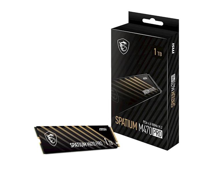 SSD M.2 NVME MSI SPATIUM M470 PRO 1TB PCIE 4.0 2280