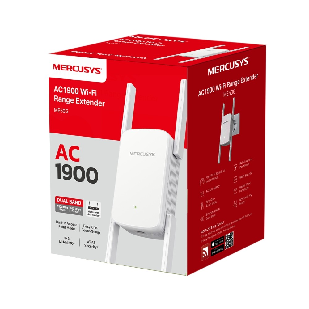 REPEATER WIFI TP-LINK MERCUSYS ME50G AC1900