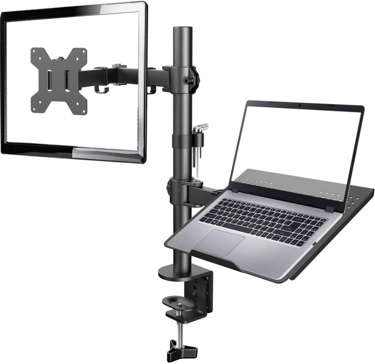 UCHWYT RAMIĘ NA MONITOR DO 27" I LAPTOP DO 17" GEMBIRD