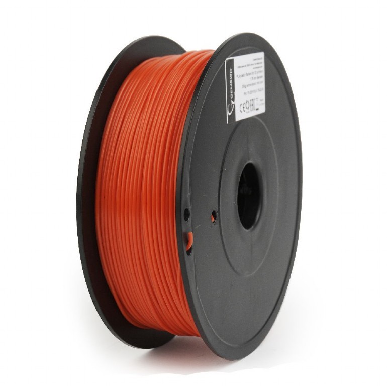 FILAMENT DRUKARKI 3D PLA PLUS 1.75mm CZERWONY SZPULA 1KG GEMBIRD
