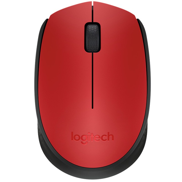 MYSZ BEZPRZEWODOWA LOGITECH M171 CZERWONA