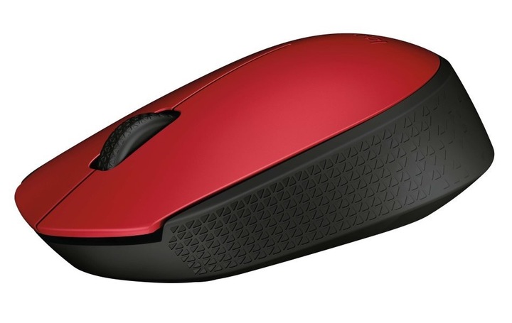 MYSZ BEZPRZEWODOWA LOGITECH M171 CZERWONA