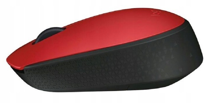 MYSZ BEZPRZEWODOWA LOGITECH M171 CZERWONA