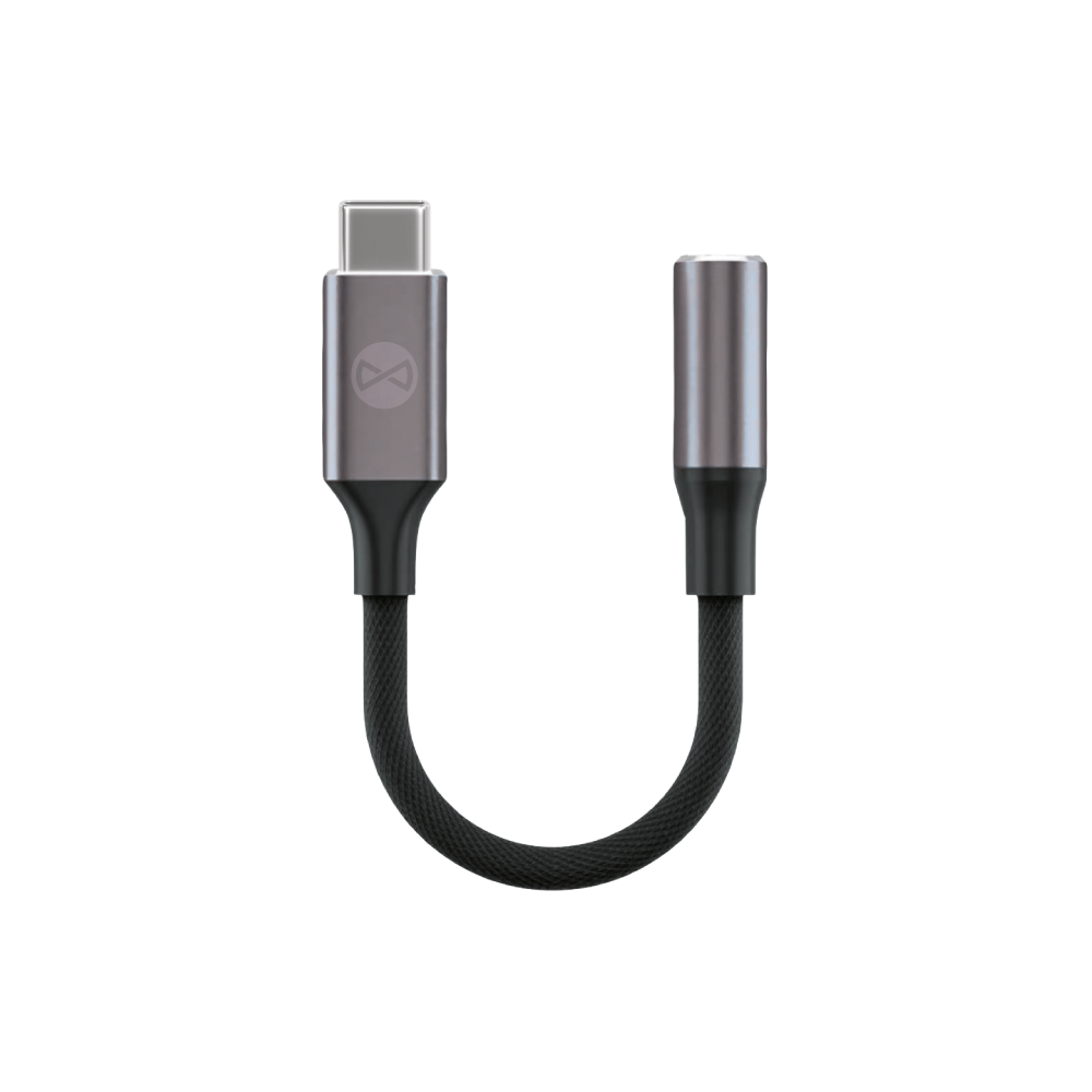 ADAPTER USB-C (M) - MINIJACK 3.5mm (F) FOREVER AJC-01