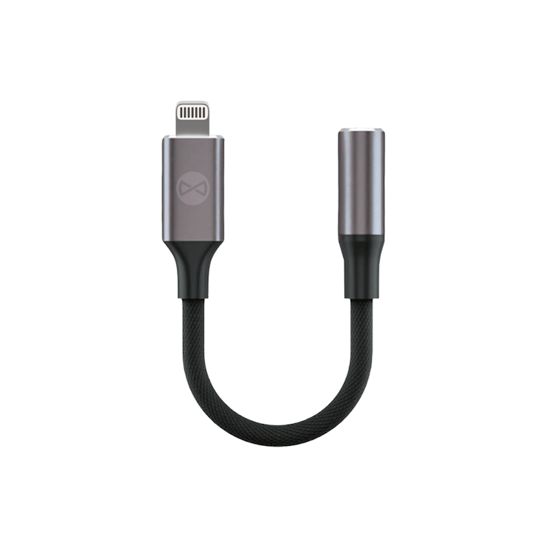 ADAPTER LIGHTNING (M) - MINI JACK 3.5MM (F) FOREVER AJL-01