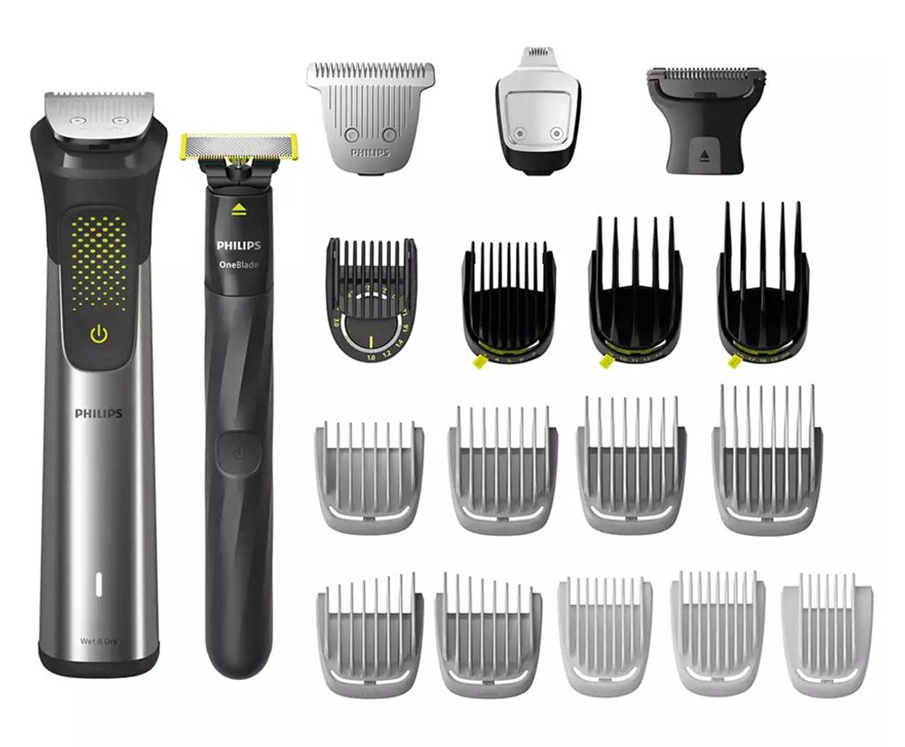 ZESTAW GOLARKA TRYMER PHILIPS SERIES 9000 + PHILIPS ONEBLADE