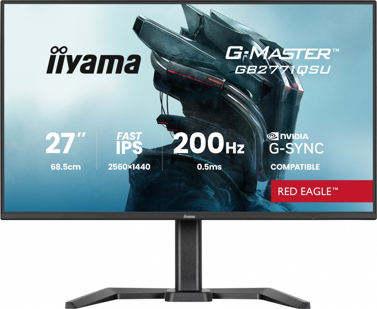 MONITOR IIYAMA 27" GB2771QSU-B1 IPS QHD 200Hz