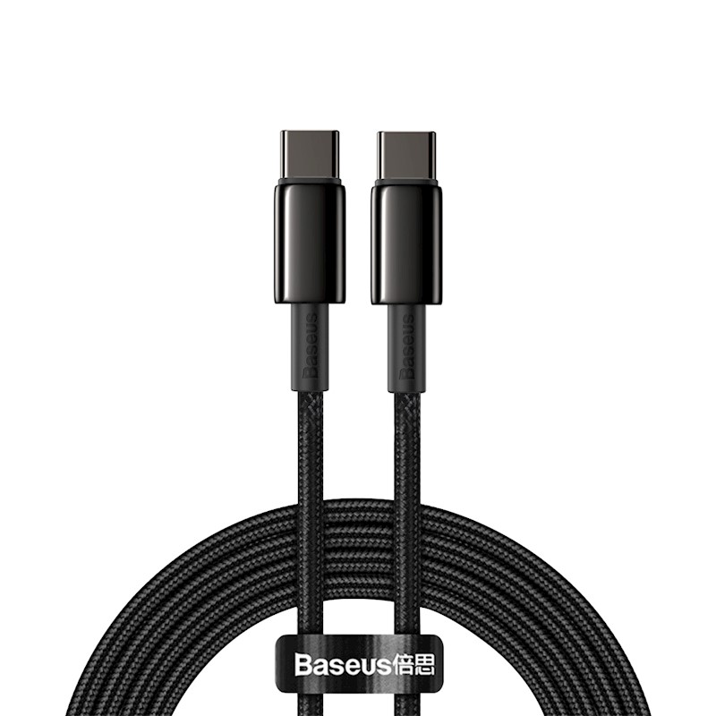 KABEL USB-C - USB-C 2M BASEUS TUNGSTEN 100W
