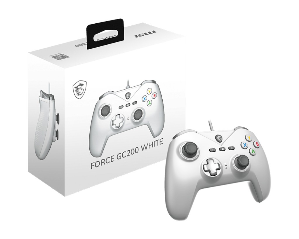 KONTROLER GAMEPAD MSI FORCE GC200 BIAŁY