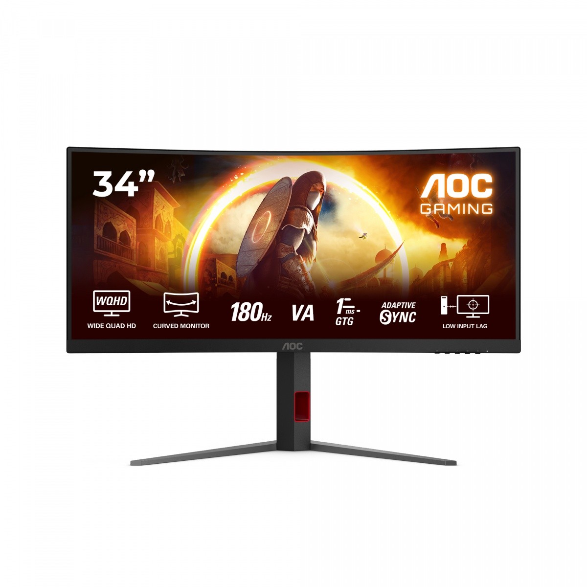 MONITOR AOC CU34G4 34'' VA WQHD 180Hz CURVED
