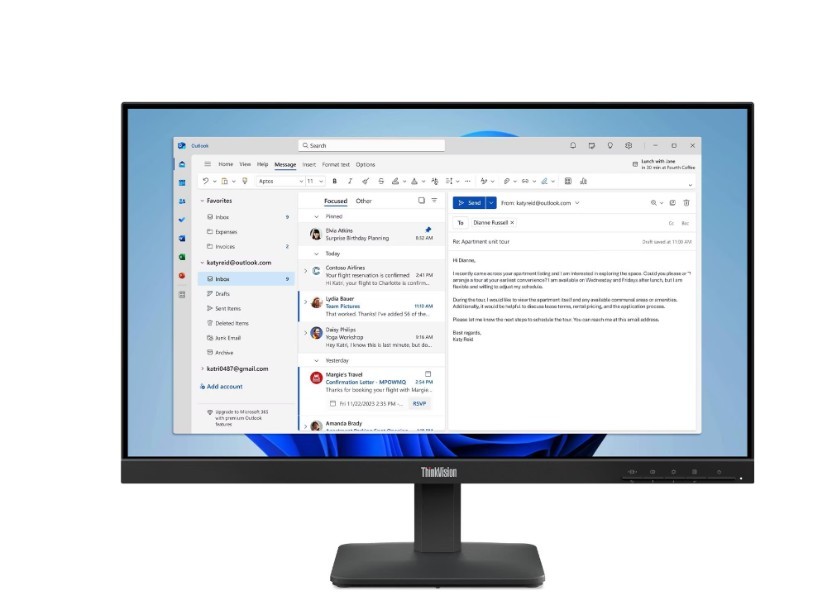 MONITOR LENOVO THINKVISION S24-4e 23,8"