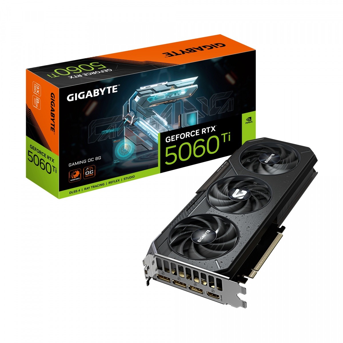 KARTA GRAFICZNA GIGABYTE RTX 5060 Ti GAMING OC 8GB