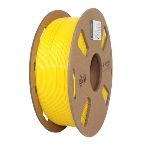 FILAMENT DRUKARKI 3D PETG 1.75mm ŻÓŁTY SZPULA 1KG GEMBIRD