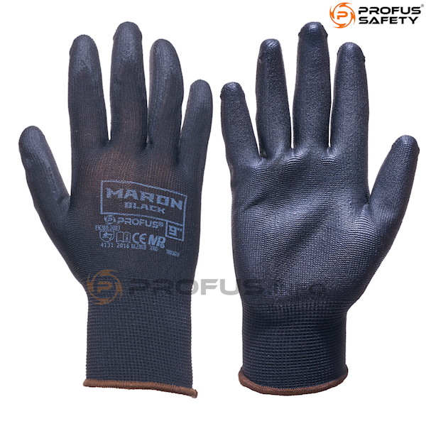 RĘKAWICA MARON BLACK poliester 8