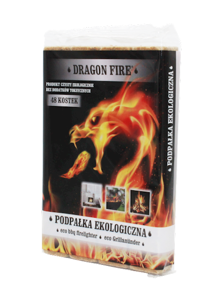 Podpałka Dragon Fire 48 kostek 12 MM